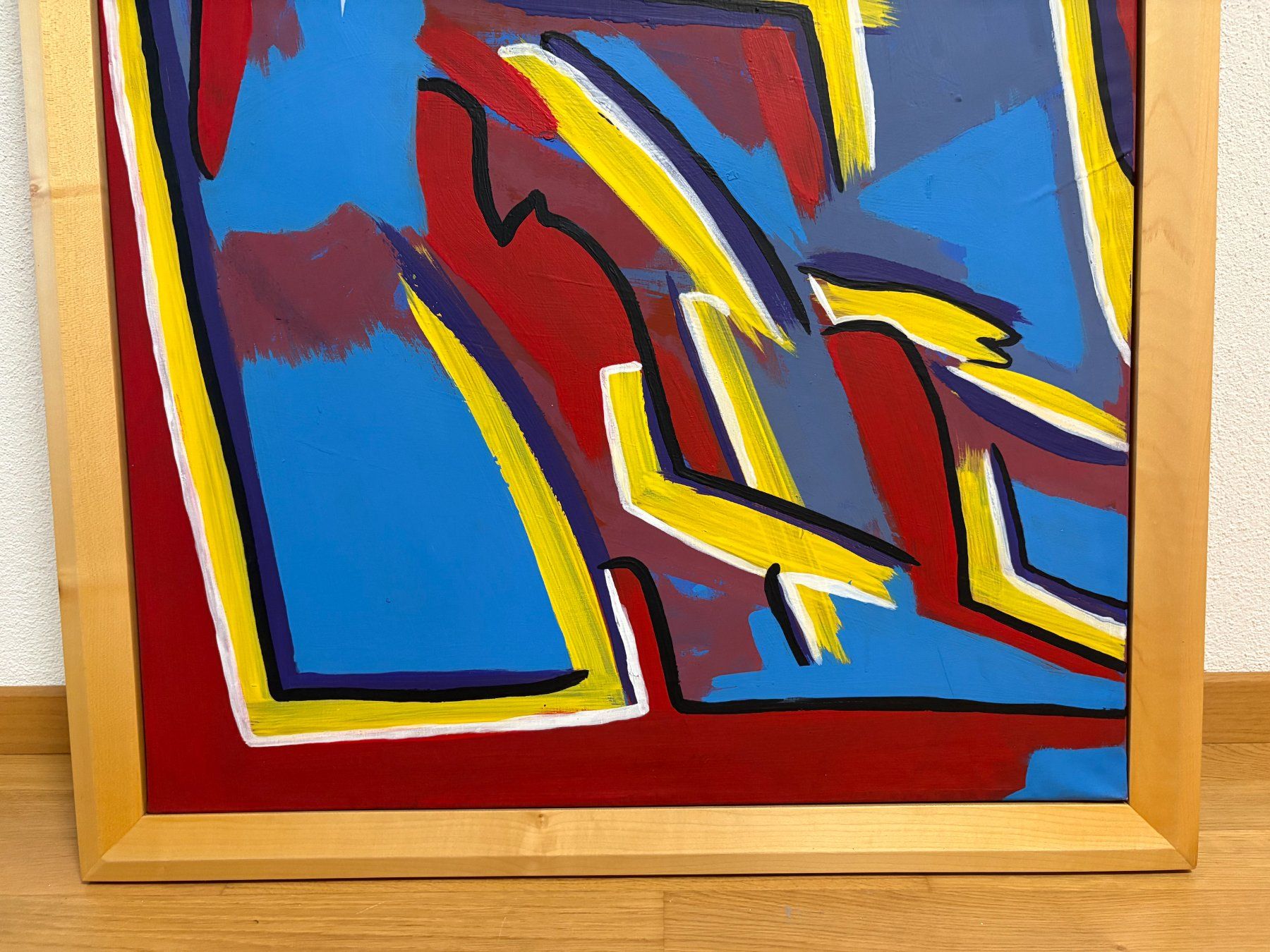 Gemälde: 78x118/ handgemaltes Acryl Gemälde – Gebraucht aus Ottenbach von TimelessEmotions. 4
