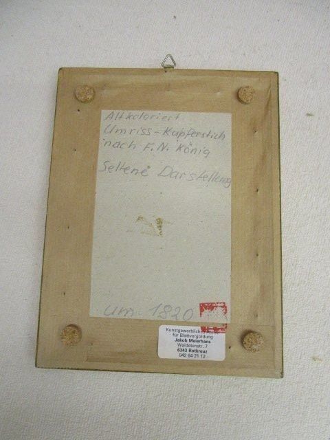 Stiche: Bauernmädchen von Buonas Zug um 1820 – Gebraucht aus Luzern von Horoskop1 3