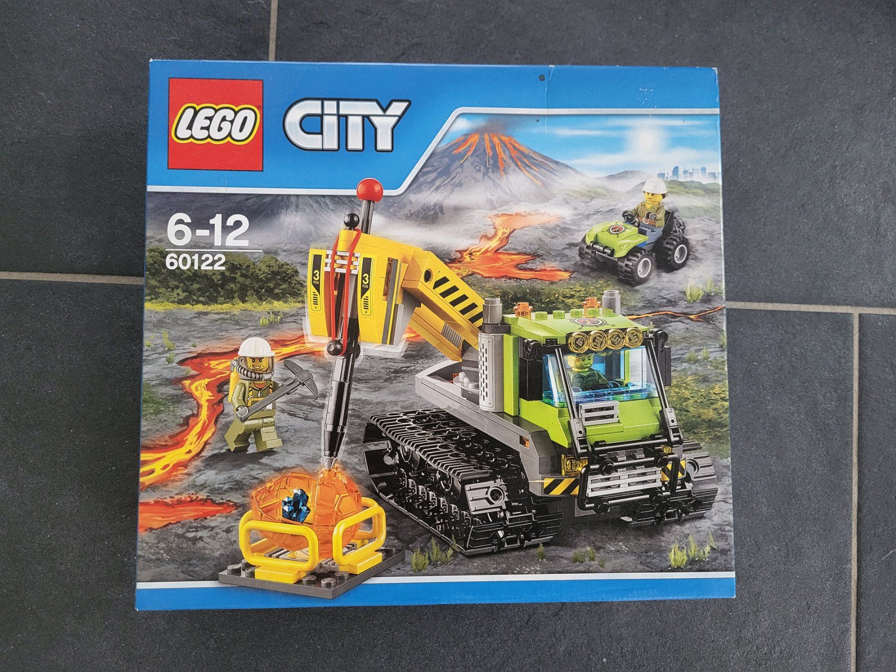 Lego Kit di costruzioni: Lego City Vulkan Raupe – Nuovo e nell'imballaggio originale da Büsserach venduto da Fairprice_83