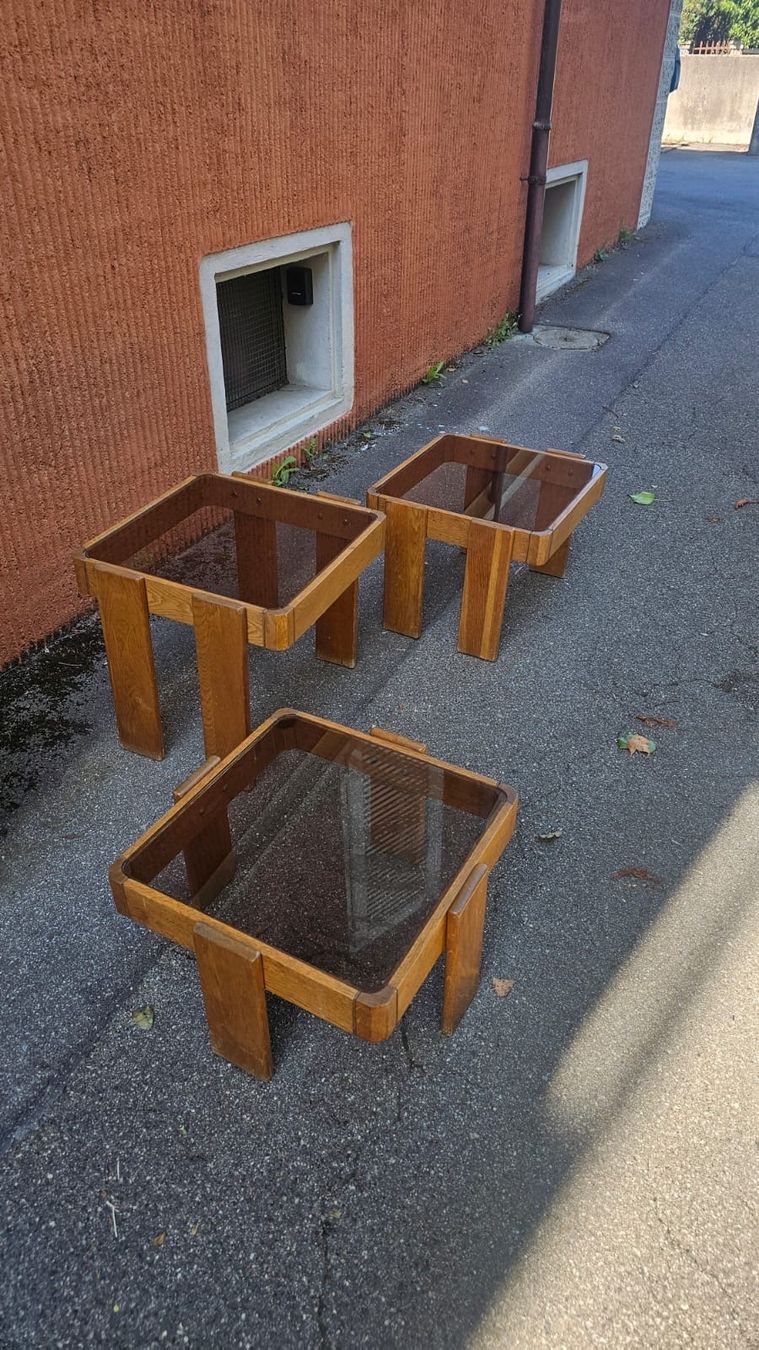 Tables: Table basse vintage design Gianfranco Frattini – D'occasion à Yverdon-les-Bains par roc_gnl5
