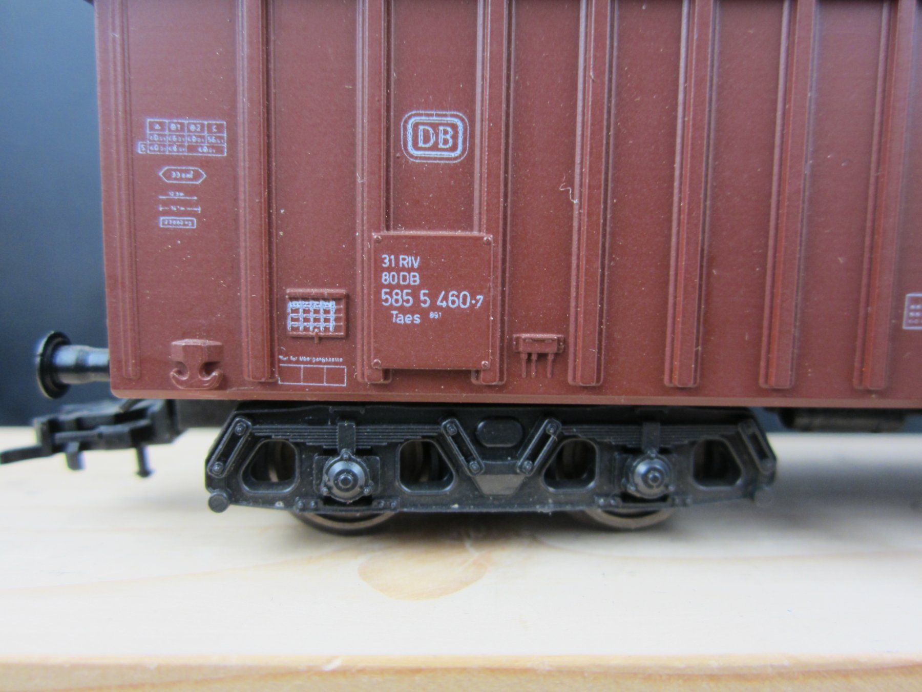 Roco Modelleisenbahnen: Roco DB Klappdachwagen, mit OVP, DC – Gebraucht aus Malters von Marosko 1