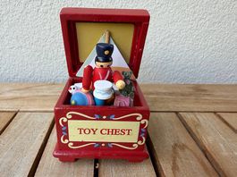 Spielzeugkiste für Puppenhaus, passt auch zu Maileg
