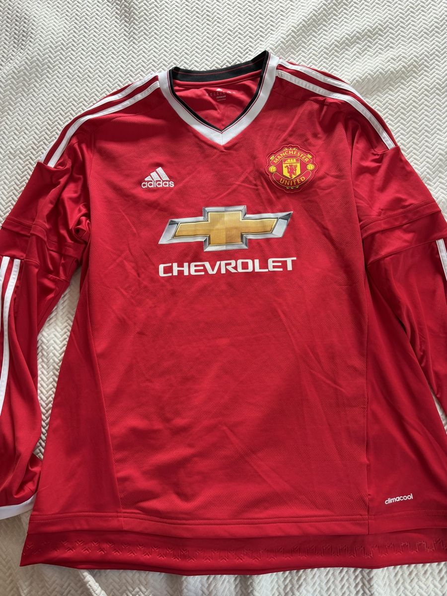 Adidas Canottiere & Pantaloni: Original Manchester United 15/16 LS memphis – Nuovo (secondo la descrizione) da Aarberg venduto da marcoo237