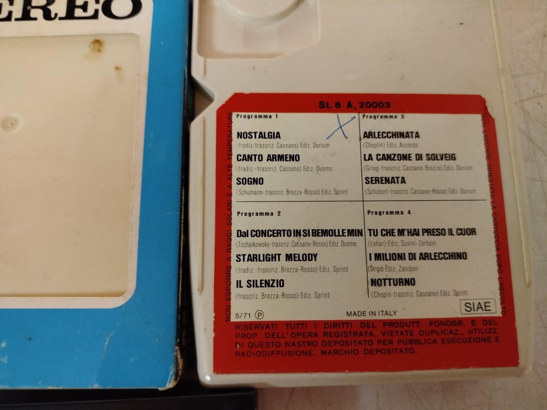 Kompaktkassetten: Cassettes 8 pistes – Gebraucht aus La Chaux-de-Fonds von Emmaus2300CDF 8