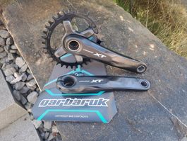 Shimano XT Kurbel - 12-fach - XTR Kettenblatt 34t