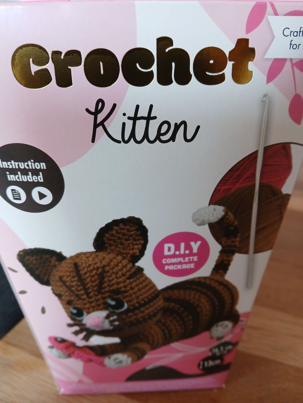 Libri: Kit Crochet Chaton DIY Neuf CHAT – Nuovo e nell'imballaggio originale da Allens venduto da MADE.IN.ROCK.N.ROLL 3