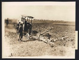 Fotografie Hansa-Lloyd-Trecker bei der U