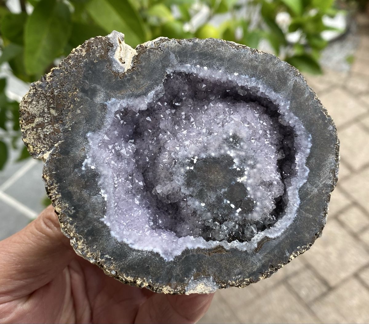Mineralien & Heilsteine: Sehr schöne Geode  – Gebraucht aus Selzach von 321compac 1