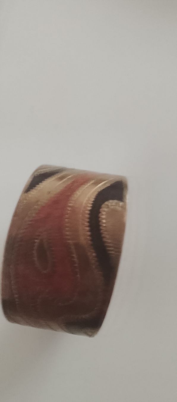 Bracciali & Braccialetti: Armreif Messing farbig gemustert Breite 5cm – Usato da Oberriet SG venduto da snj_bjb7 4