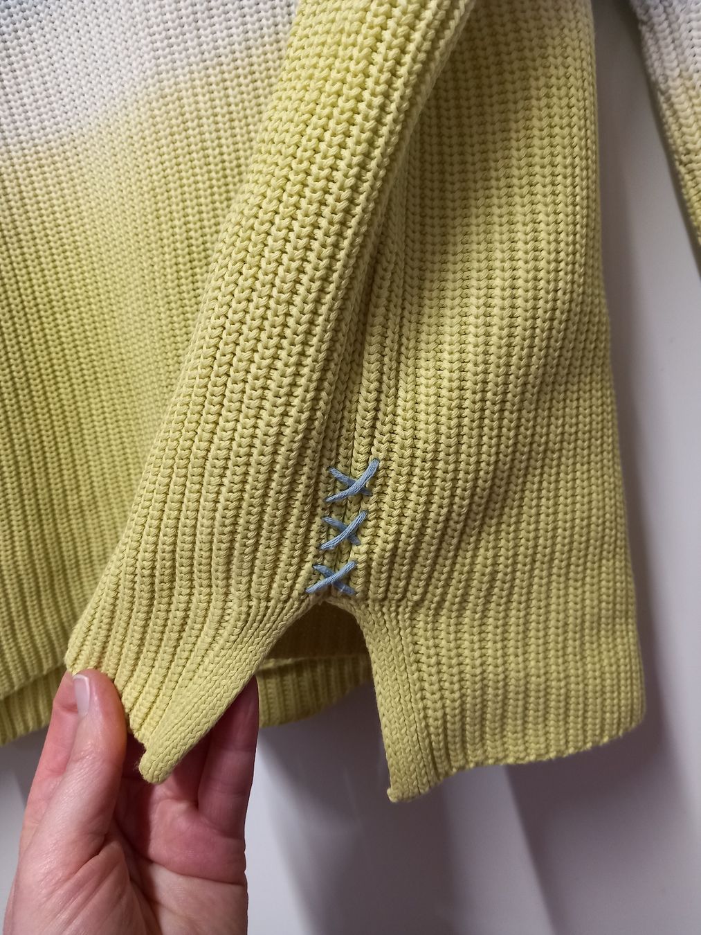 Lieblingsstück Pullover & Sweatshirts: Lieblingsstück Pullover Strick Baumwolle Gr.38, Farbverlauf – Gebraucht aus Gwatt (Thun) von umwelt-brocki 4