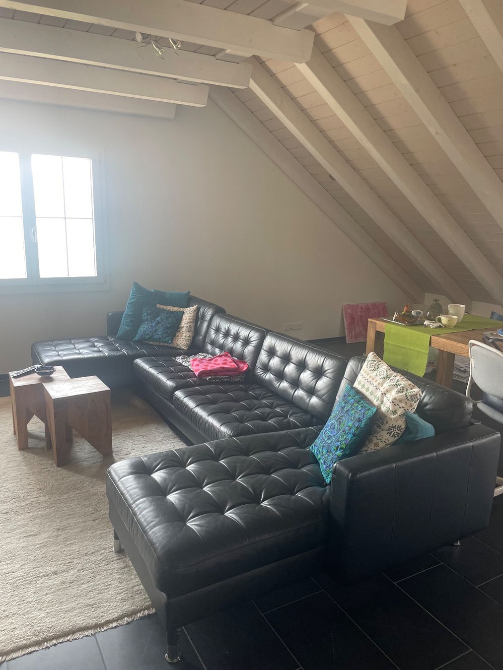 Ikea Sofas: IKEA Leder-Sofa – Gebraucht aus Oberägeri von kri_drr6