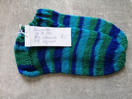 Sneaker / Kurzsocken handgestrickt, Grösse: 42/43