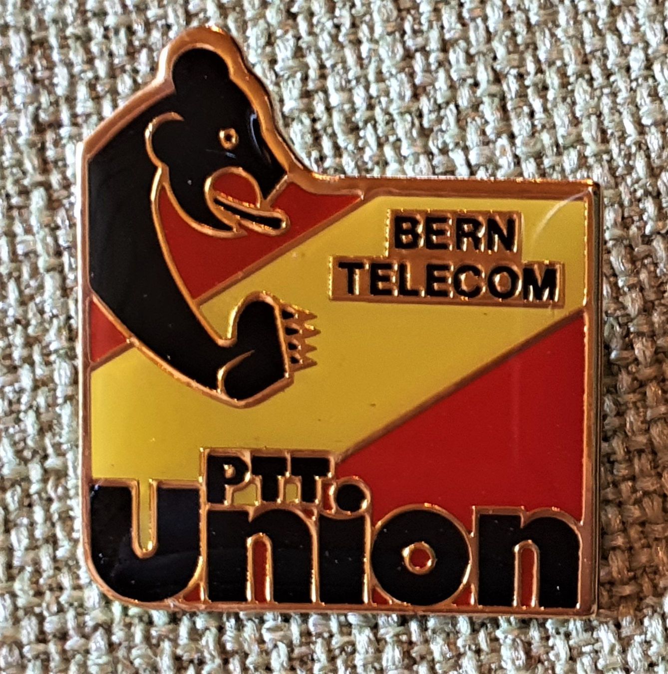 Placchette & Badge: M161 - Pin Bern Telecom PTT Union – Usato da Reinach BL venduto da Boston-Verkauf
