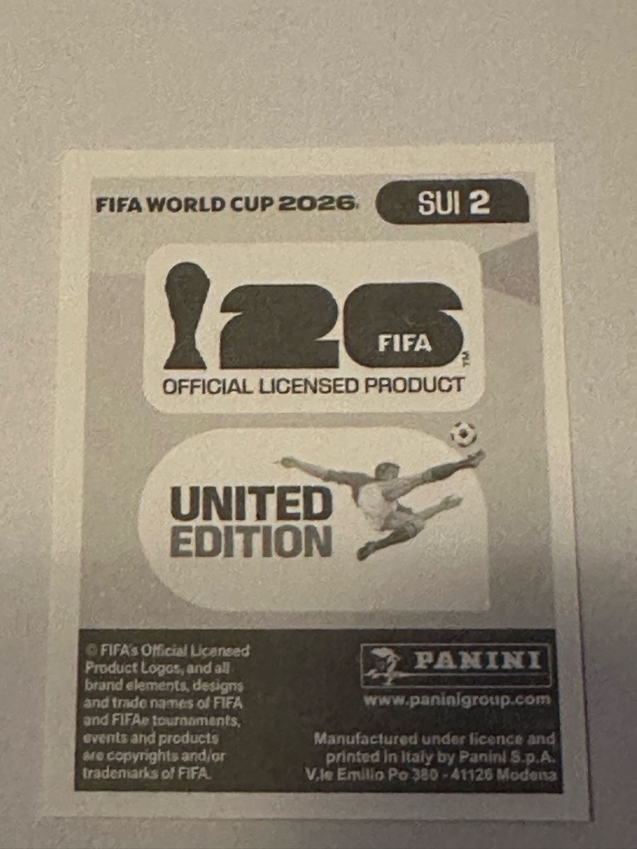 Panini Carte collezionabili: Panini Sticker WM 2026 SUI 2 Gregor Kobel  – Nuovo (secondo la descrizione) da Herisau venduto da Ballenberger 1