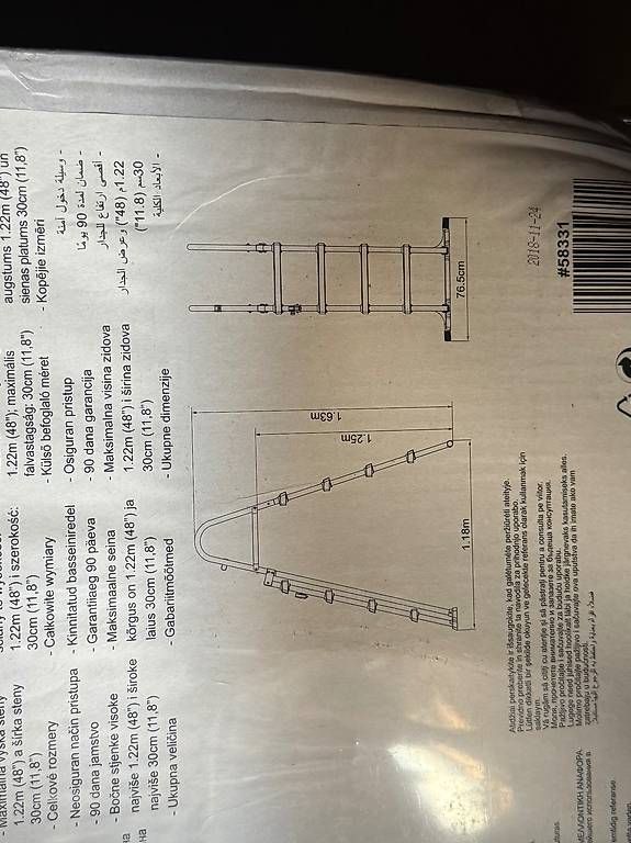 Bestway Schwimmbad: Pool Leiter – Neu und originalverpackt aus horgen von babs44 2