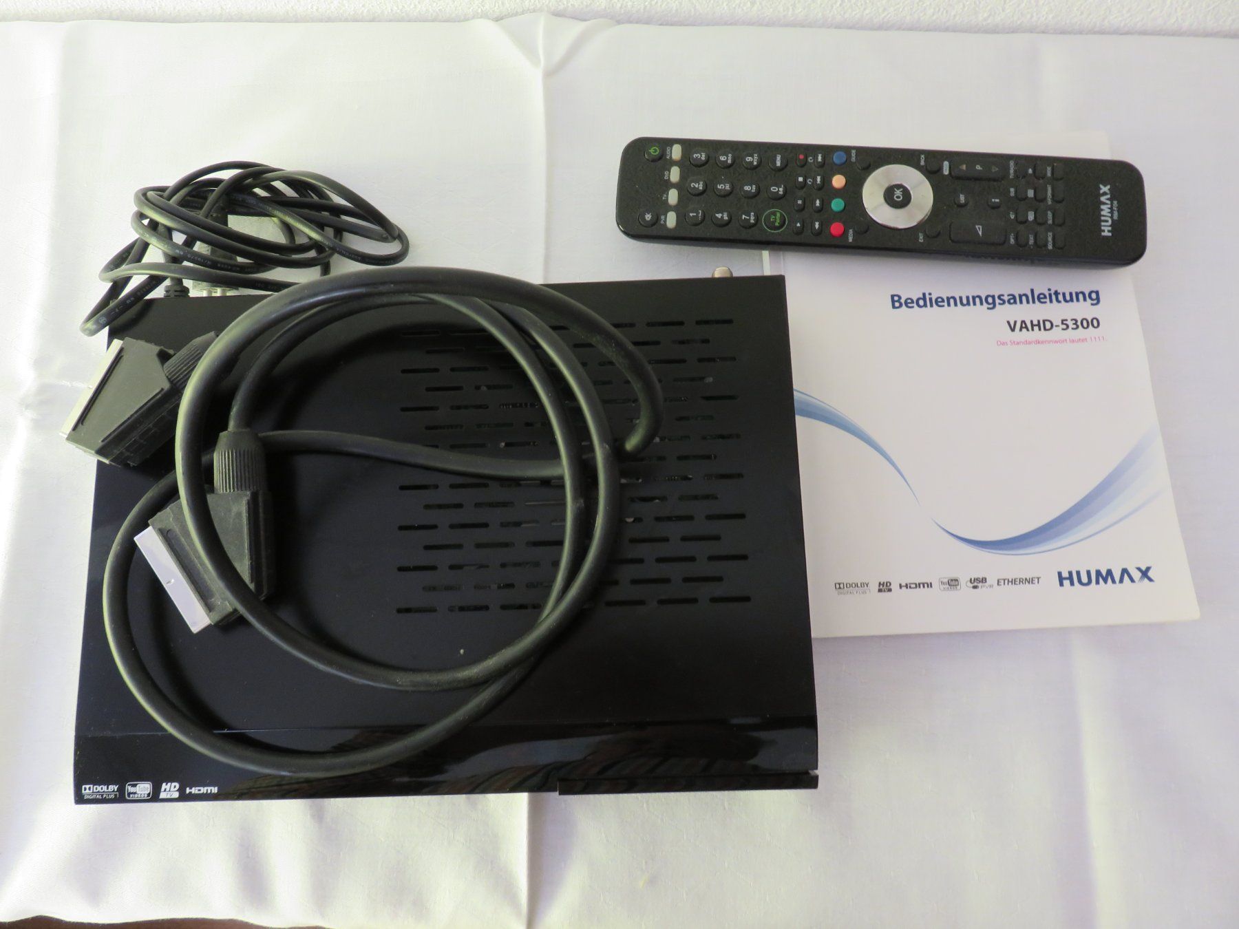 Humax Receiver: HUMAX VAHD-5300 – Gebraucht aus Susten von Enzian3925