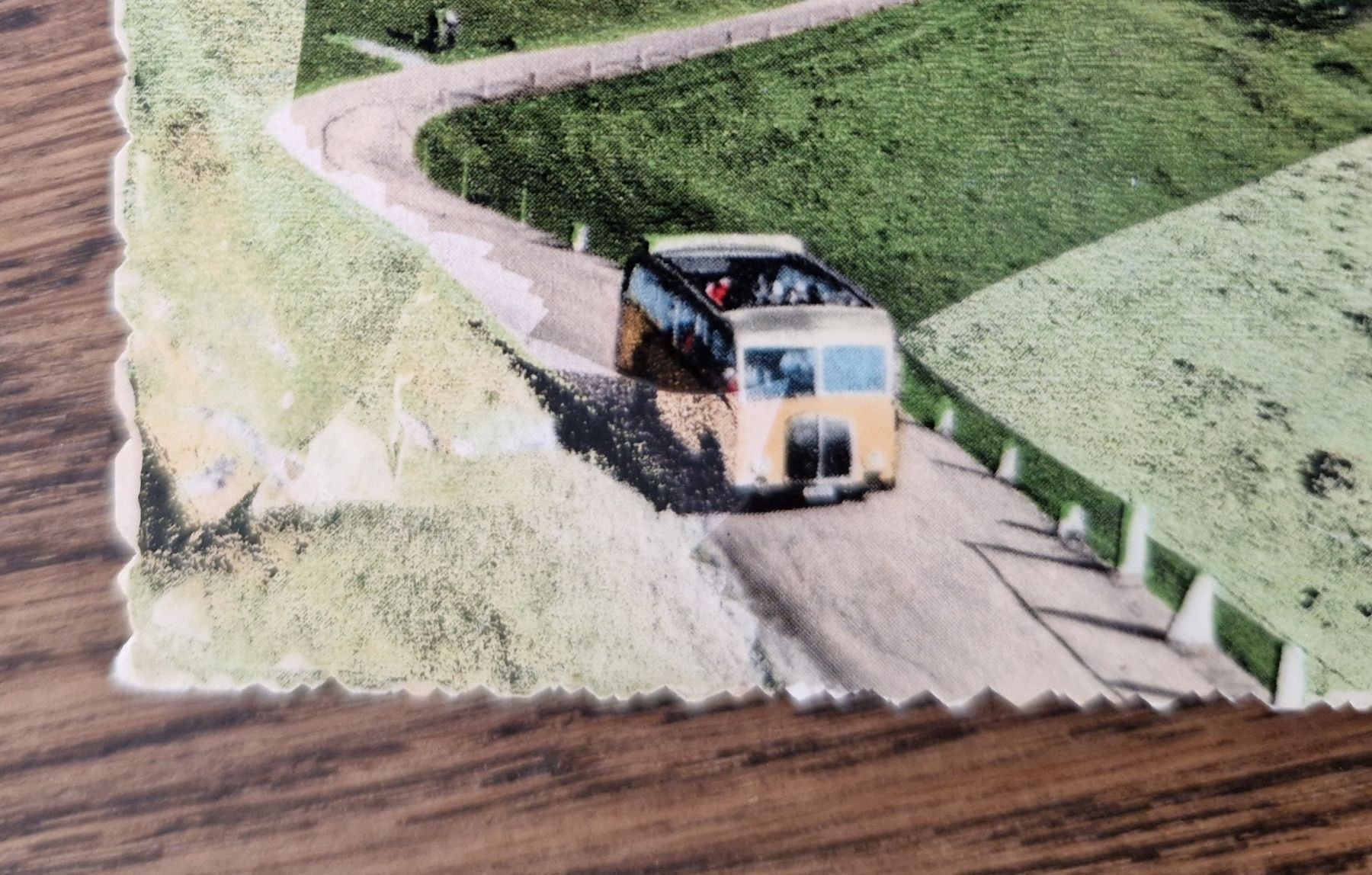 Ansichtskarten: Hotel Klausen Passhöhe, Postauto 1953 – Gebraucht aus Ebikon von Donar50 1