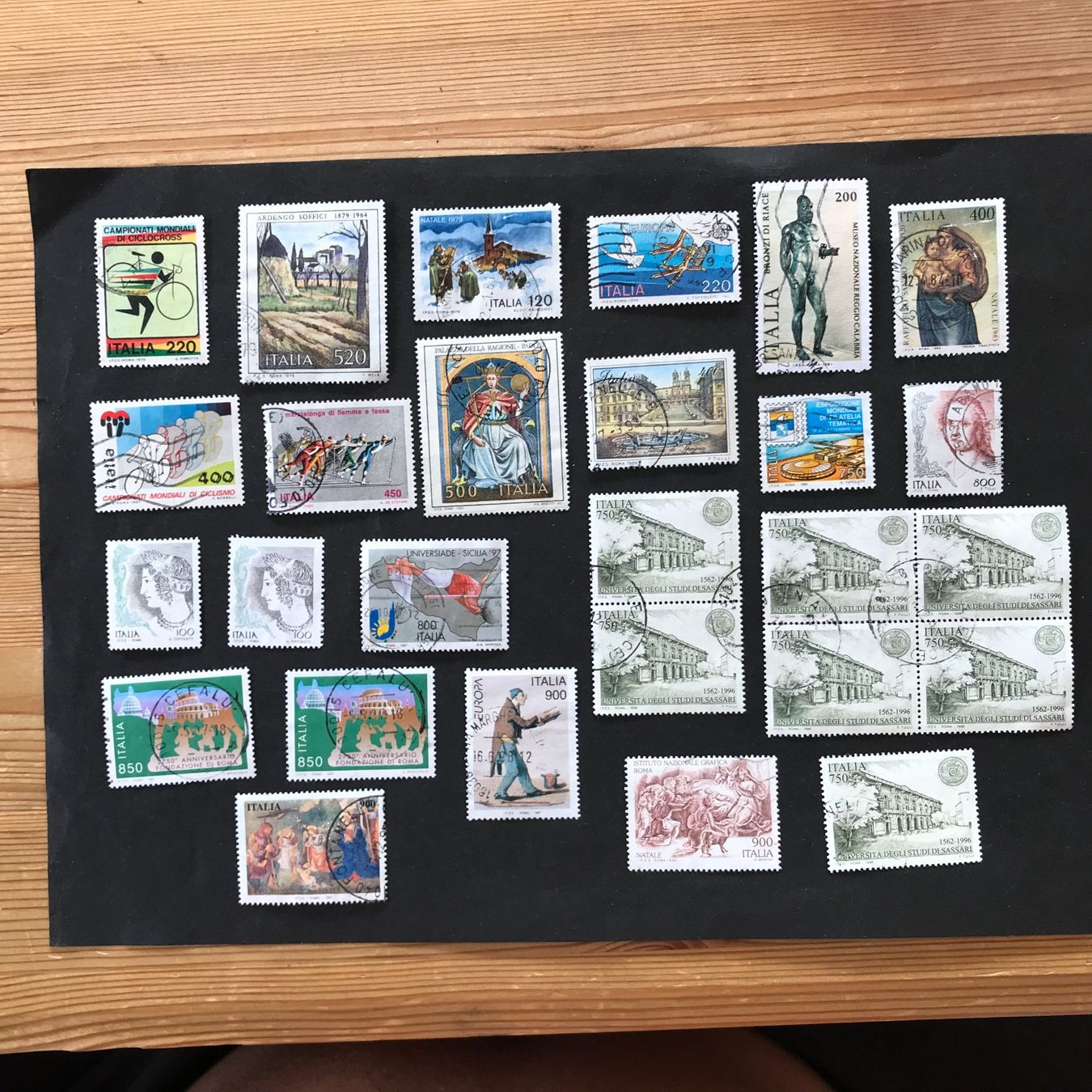 Alle Briefmarken: ITALIEN: ab 1961, kleine Sammlung gest. – Gebraucht aus Uitikon Waldegg von Gooddeal05 4