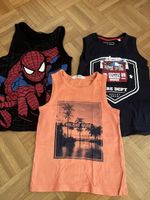 Lot de t-shirt débardeurs 116cm 