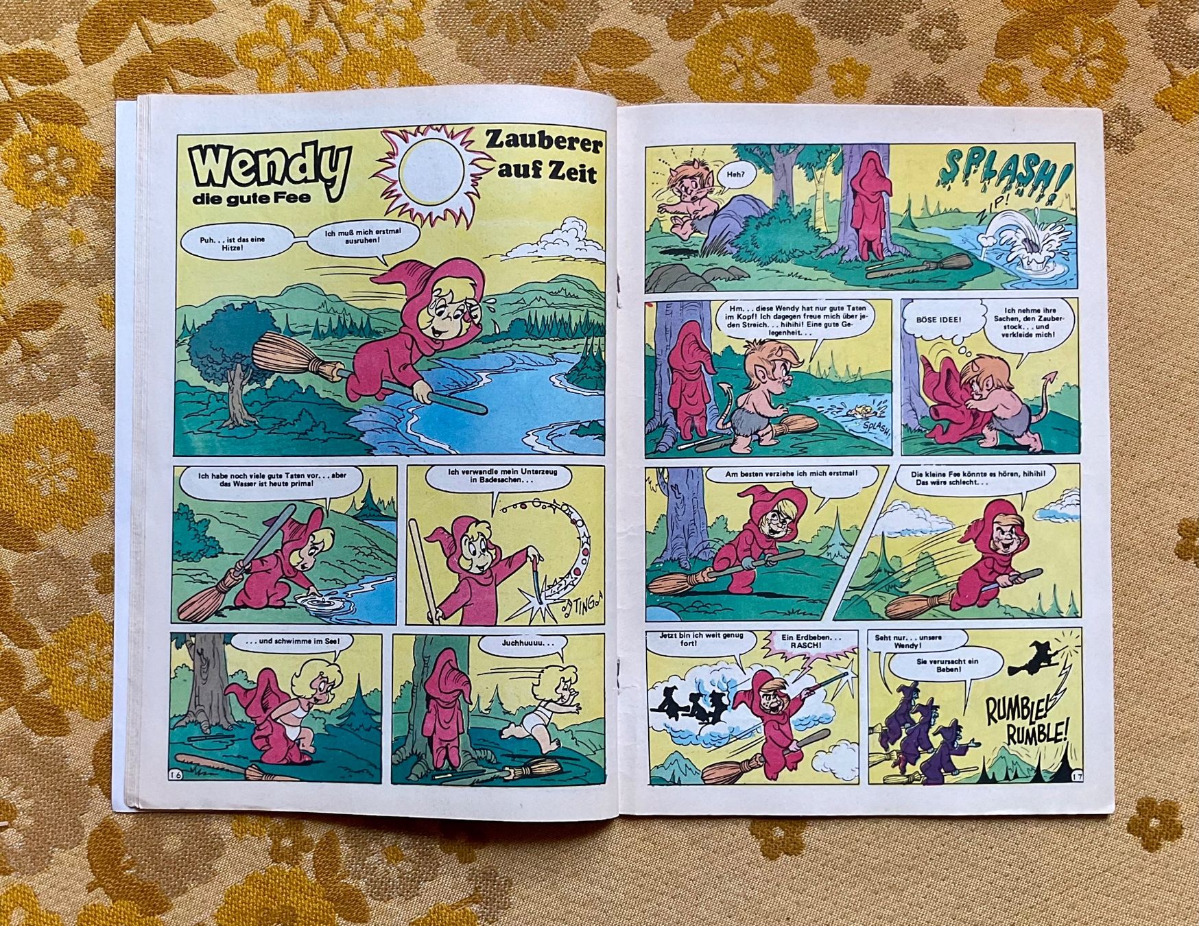 Fumetti: Casper der kleine Geist Heft Nr 6 von 1973 – Usato da Endingen venduto da nathan05 5