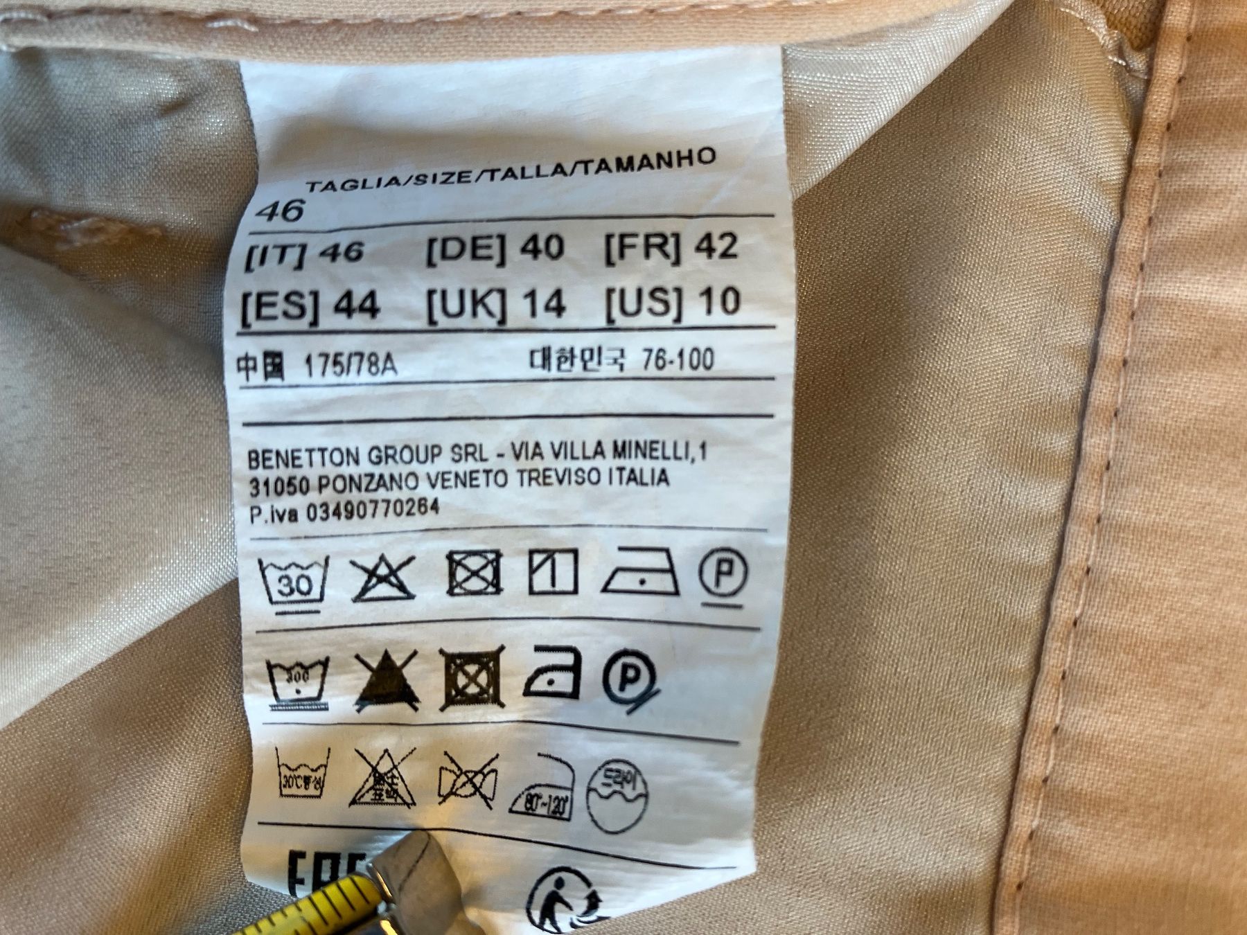 Sisley Pantaloni: Sisley Businesshose Gr. 40 – Usato da Boll venduto da valoune01 4