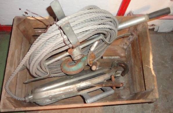 Altro per stoccaggio & trasporto: Habegger-Seilzug, Typ T15 – Usato da Bleienbach venduto da Mineral_Antik57 2