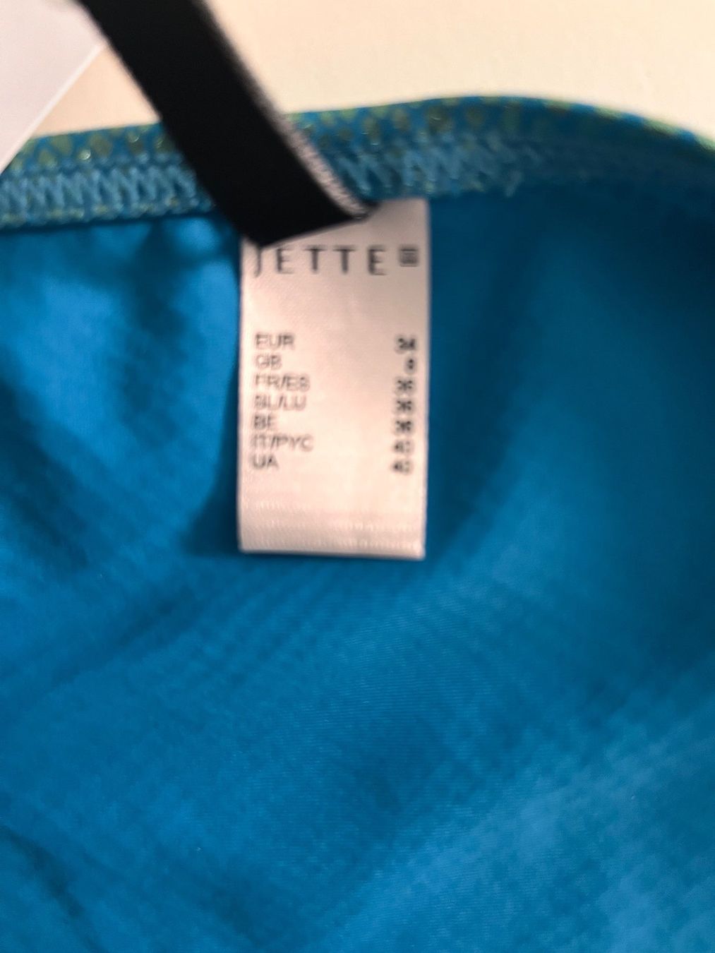 Costumi da bagno & Bikini: JETTE, Bikini, Grösse 34B, Farbe Türkis – Nuovo e nell'imballaggio originale da Rudolfstetten venduto da gst_g7xl 4