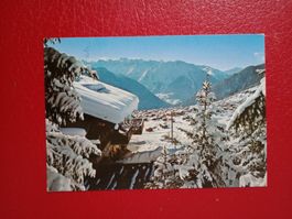 Verbier Wallis Teilansicht Winter 1981