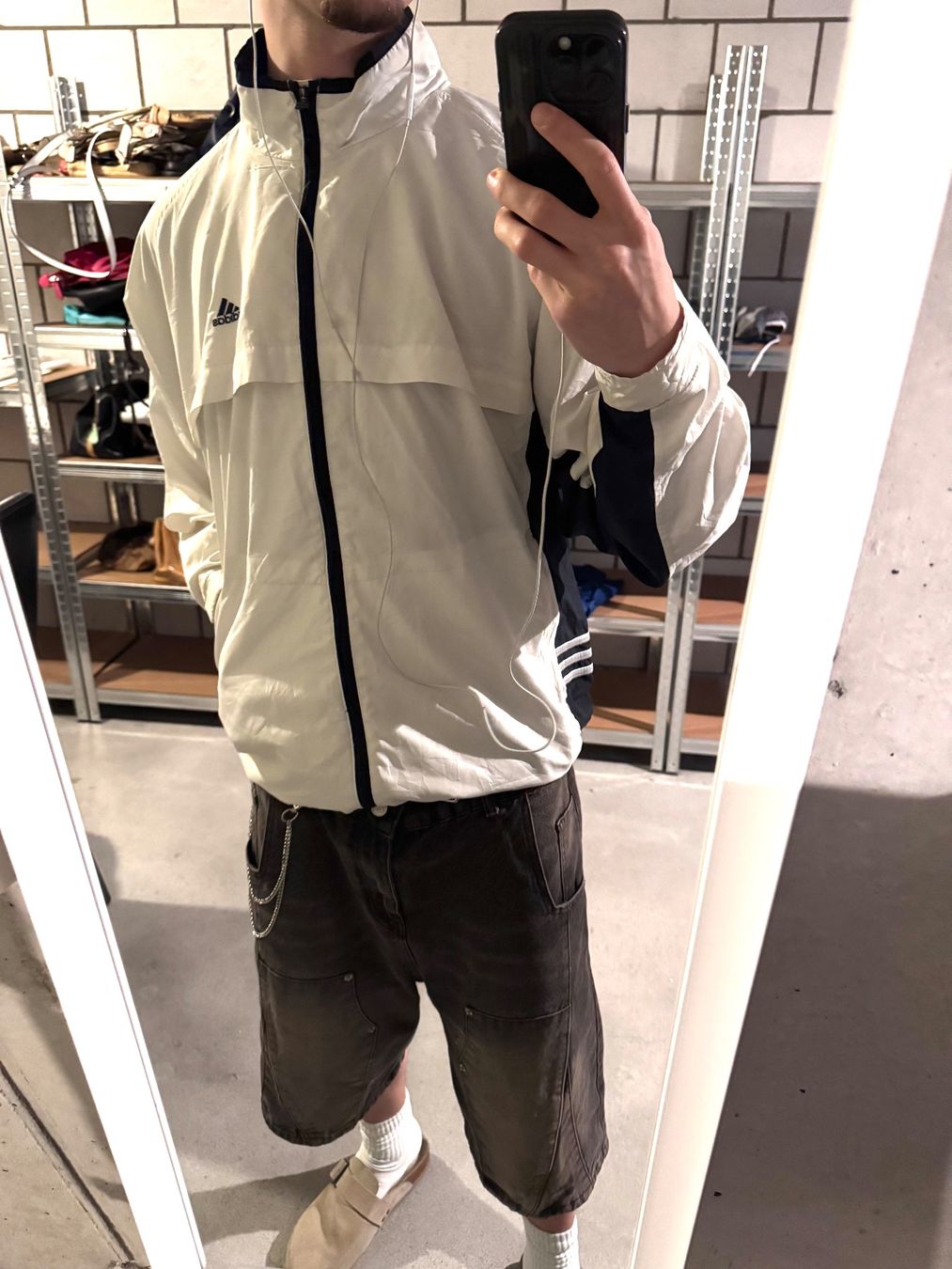Adidas Giacche: adidas trackjacket white/black – Usato da Oberhofen Thun'see venduto da 61archive