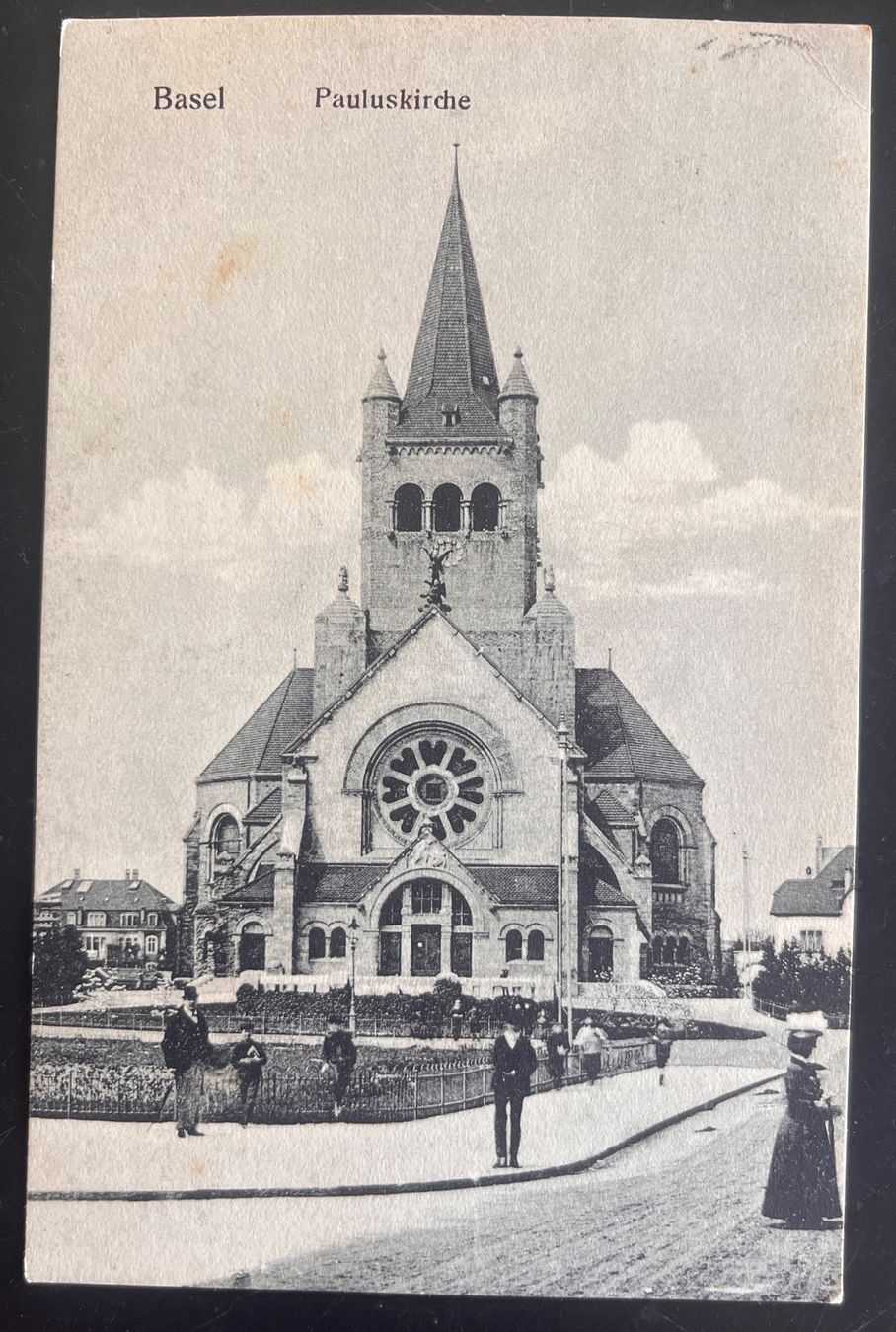 Cartes postales: AK Basel Pauluskirche, 1911 – D'occasion à Biberist par Edelfloh