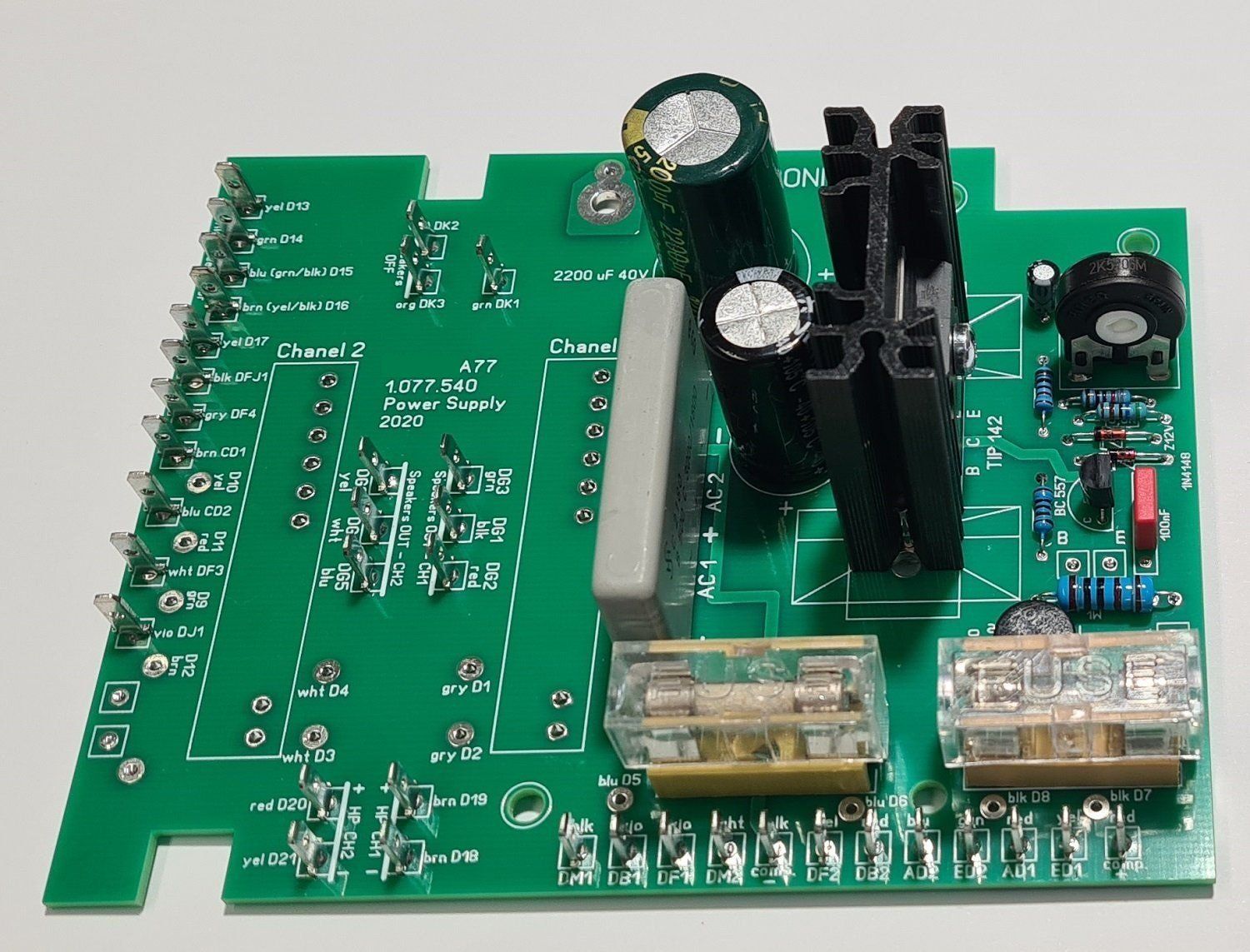 Revox Apparecchi a nastro: PCB Power supply  - Revox A77 / 1.077.540 – Nuovo e nell'imballaggio originale da St-Cierges venduto da Pestol