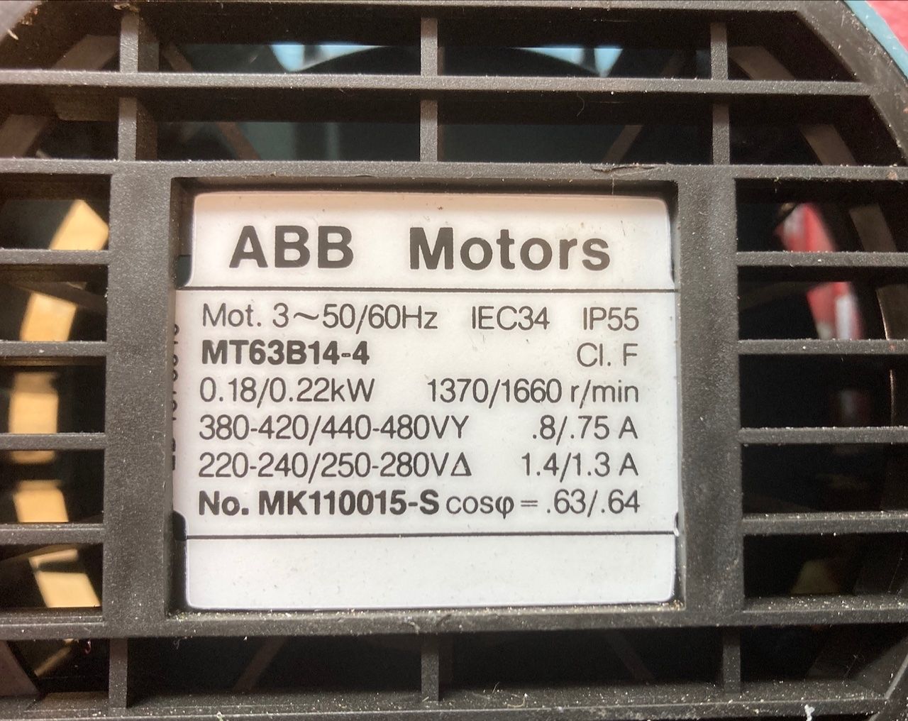 ABB Motoren: Elektro-Motor – Gebraucht aus Liedertswil von ELRITS 2
