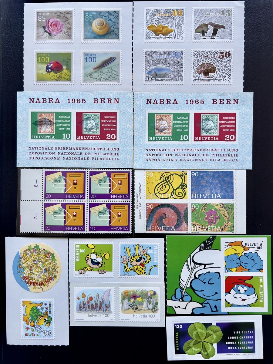 Tous les timbres: Frankatur CHF 100.- postfrisch – Neuf (Voir description) à Glattbrugg par Artos67 3