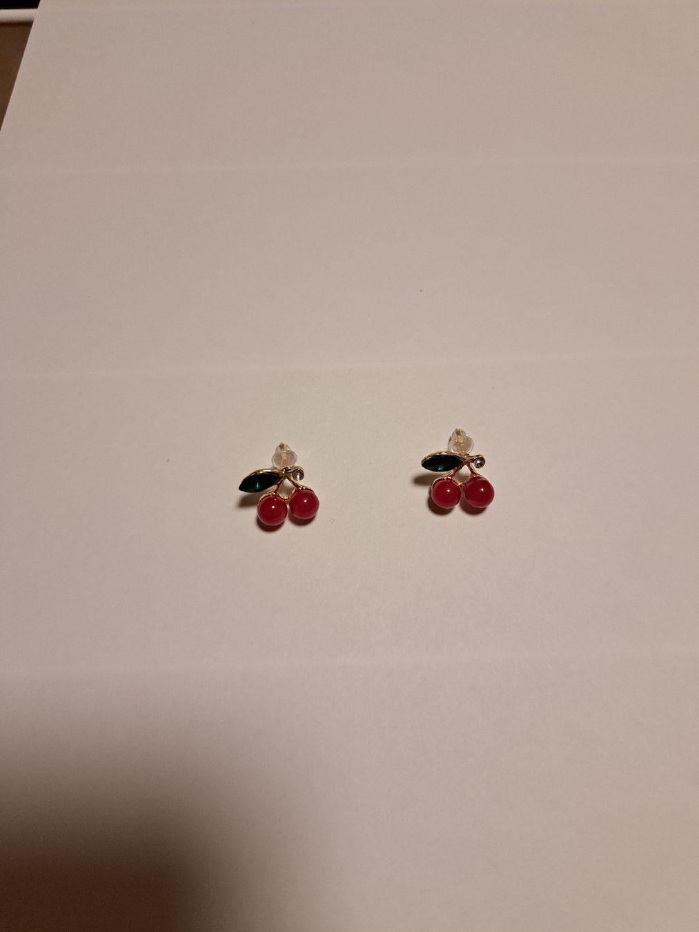 Orecchini pendenti & Orecchini a lobo: Ohrstecker cherry – Nuovo (secondo la descrizione) da Ibach venduto da roxy76 1