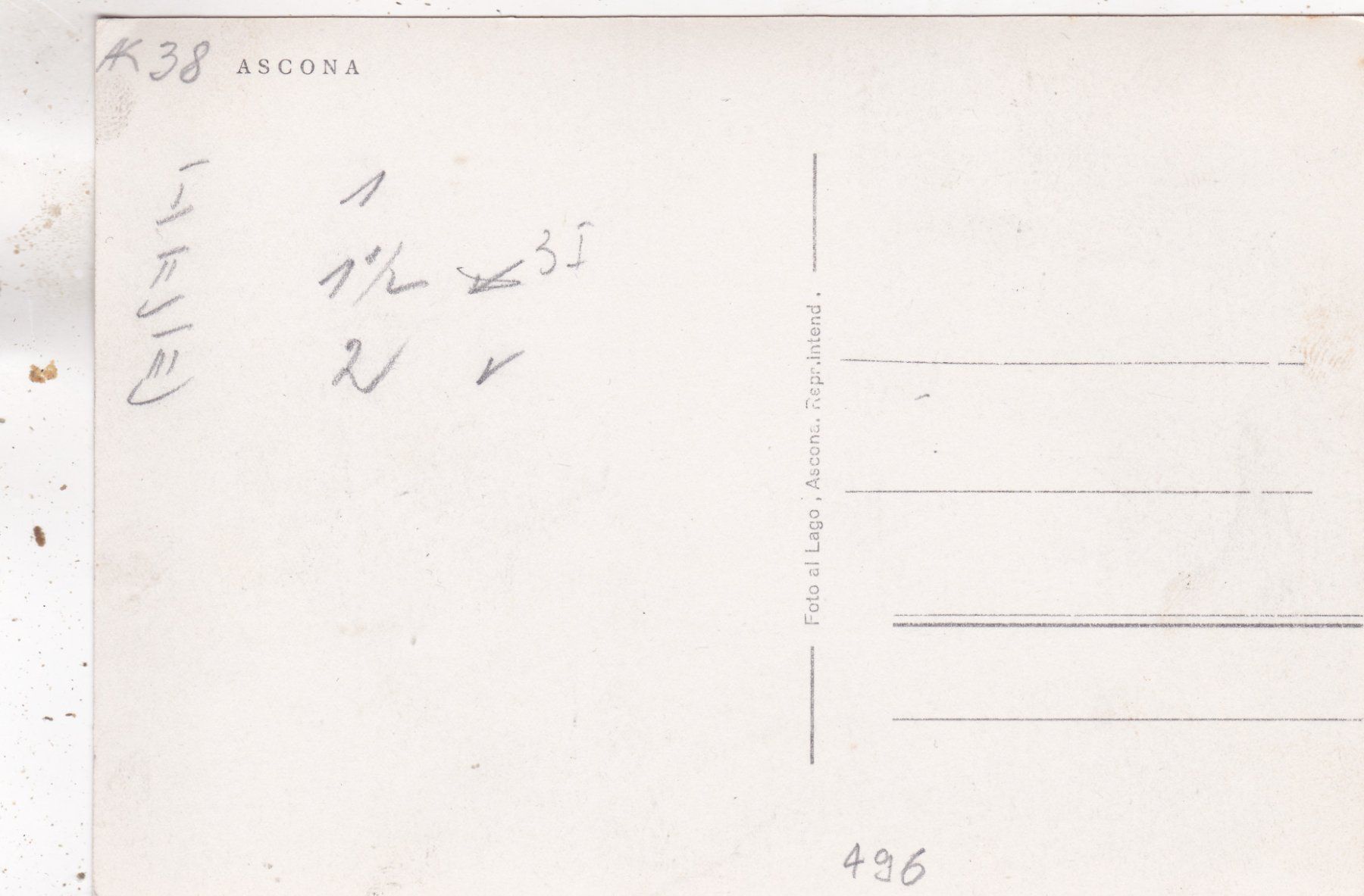 Cartoline postali: Ascona – Usato da Herisau venduto da Lisegrat2008 1