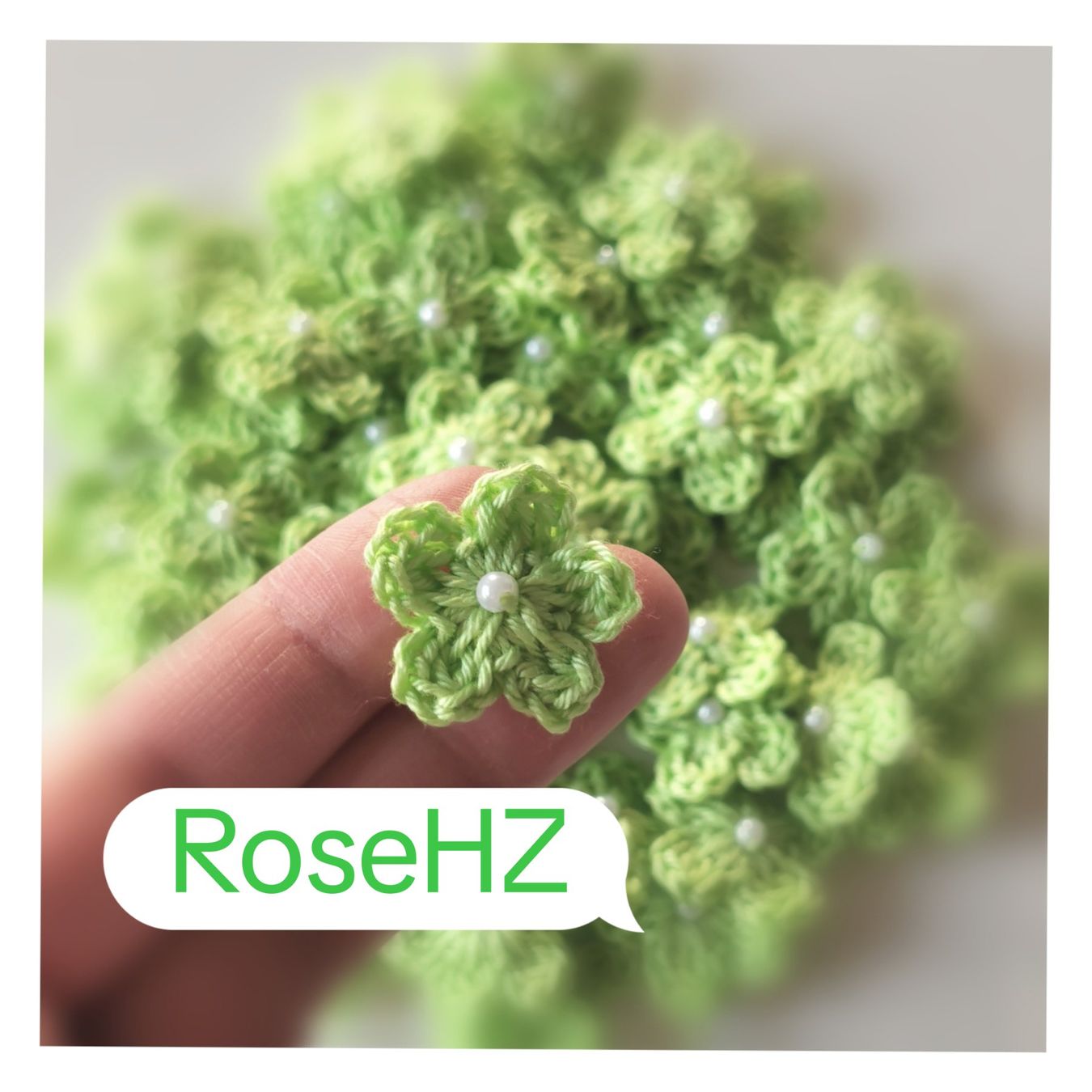 Insignes: Gehäkelte Blumen 10.Stück Baumwolle – Neuf (Voir description) à Schaffhausen par RoseHaekelzauber 1