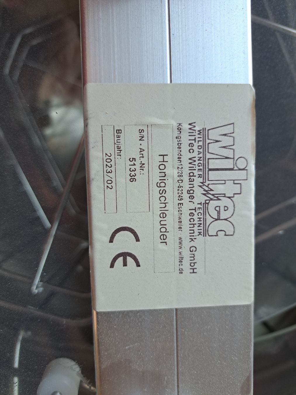Tutte le macchine: Wiltec Manuelle Honigschleuder – Nuovo (secondo la descrizione) da Leimbach TG venduto da Amber02 1