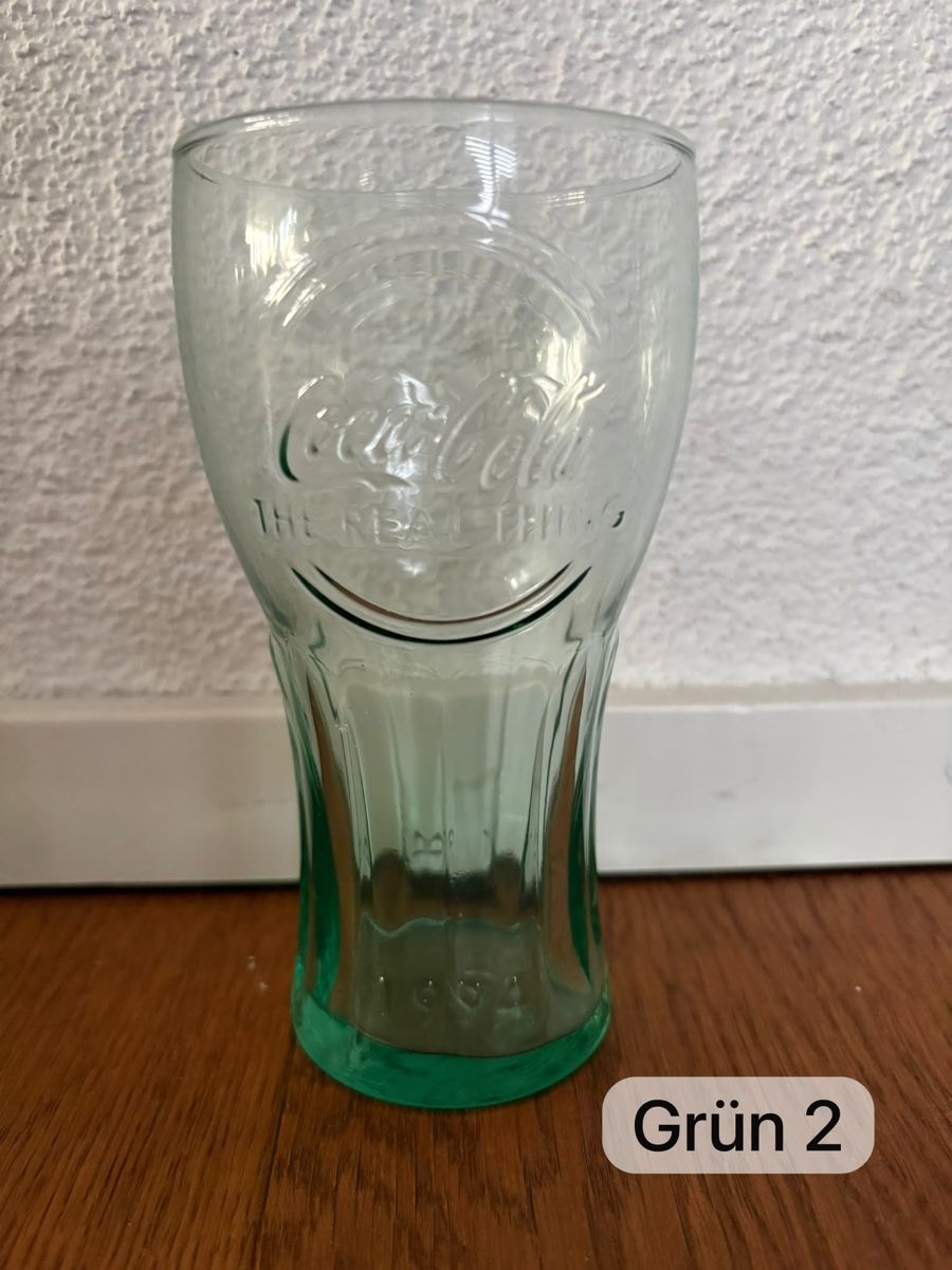 Coca-Cola Gläser: Coca-Cola Gläser verschiedene Farben gebraucht – Gebraucht aus Romanshorn von Ssivakumar 6