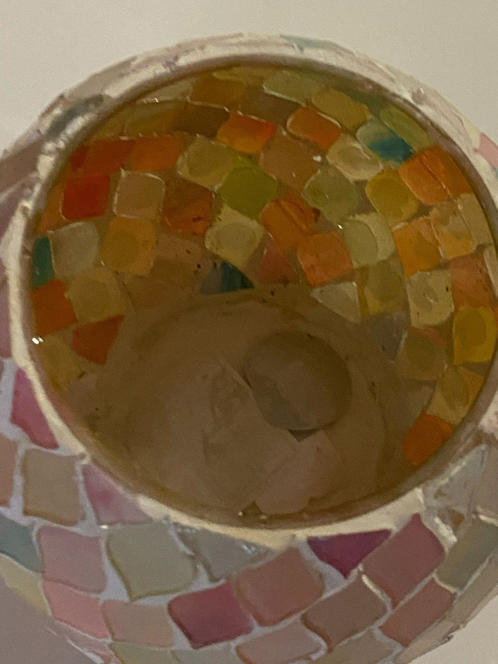 Portacandele: GLAS WINDLICHT MOSAIK – Nuovo (secondo la descrizione) da Meienried venduto da ManuelaBoutique 1
