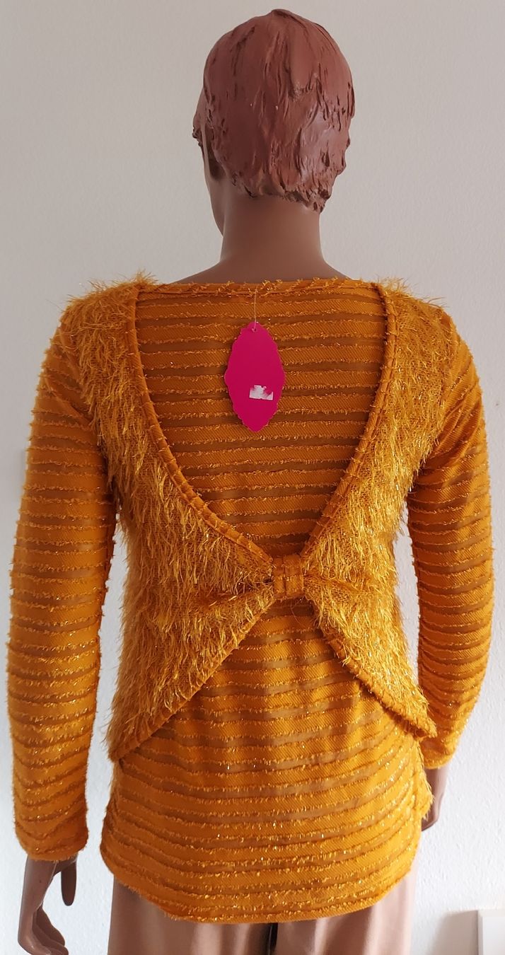 Maglioni & Felpe: Neuer glitzerner Damen Pullover mit Flamingo, Gr. L – Nuovo e nell'imballaggio originale da Basel venduto da Mazzo84 1