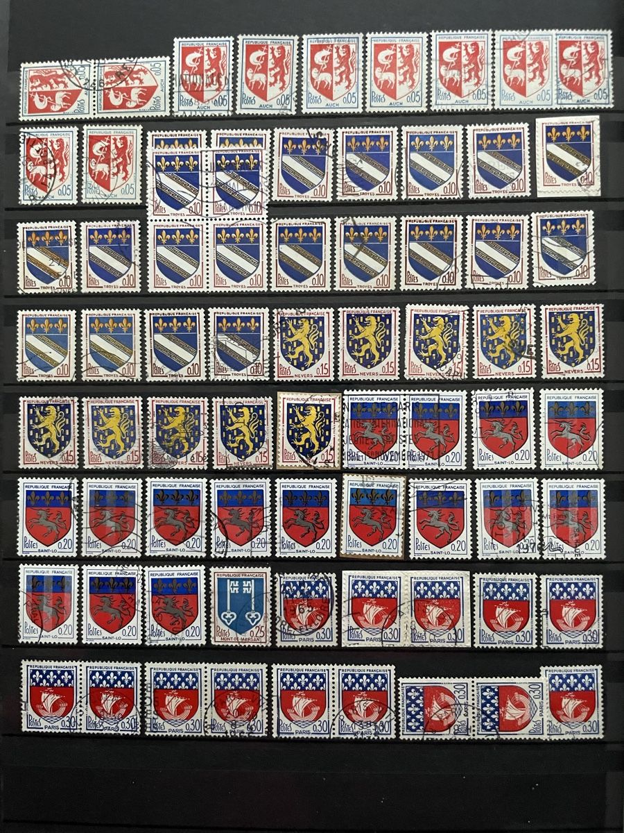 Alle Briefmarken: Frankreich 3 5s – Gebraucht aus Cham von Diablo1232 1