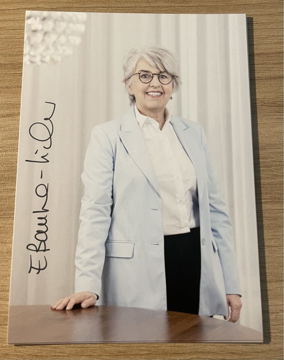 Autografi: Signiertes Foto E. Baume-Schneider! – Nuovo (secondo la descrizione) da Sargans venduto da Didis
