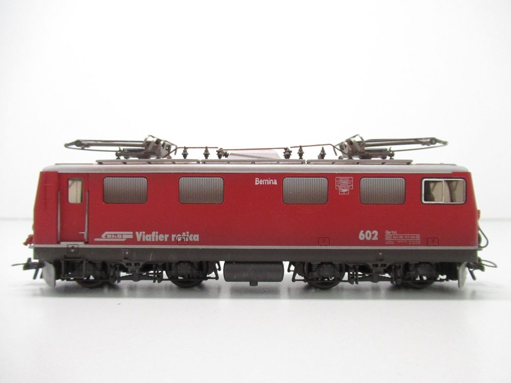 Bemo Modelleisenbahnen: Bemo 1252 122 E-Lok Ge 4/4 I "Bernina" RhB Rhätische Bahn – Gebraucht aus Basel von mhmarken 1