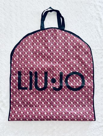 LIU JO Kleidersack Kleiderhülle Reisehülle pink schwarz