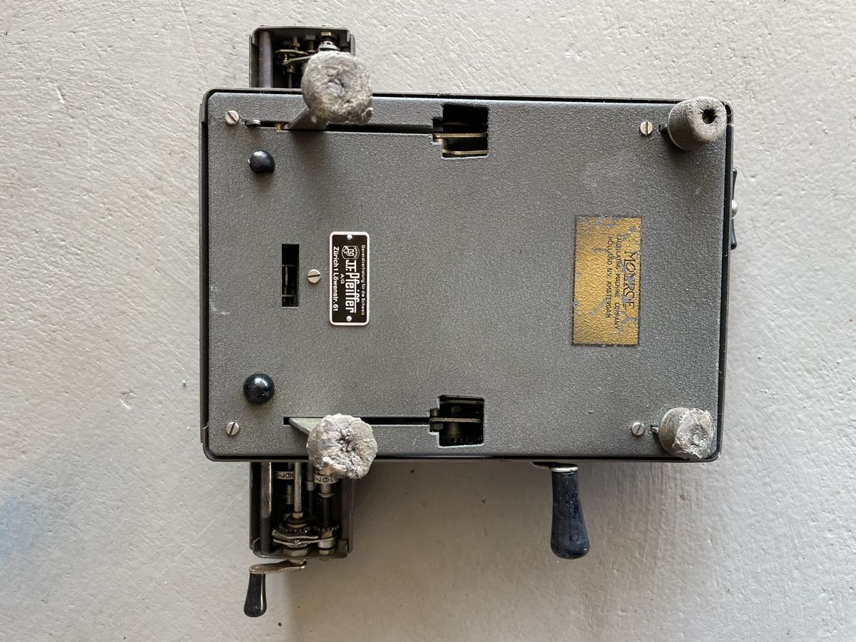 Calcolatrici tascabili: Calculatrice mécanique Monroe L160-X – Usato da Seiry venduto da besson-photo 4
