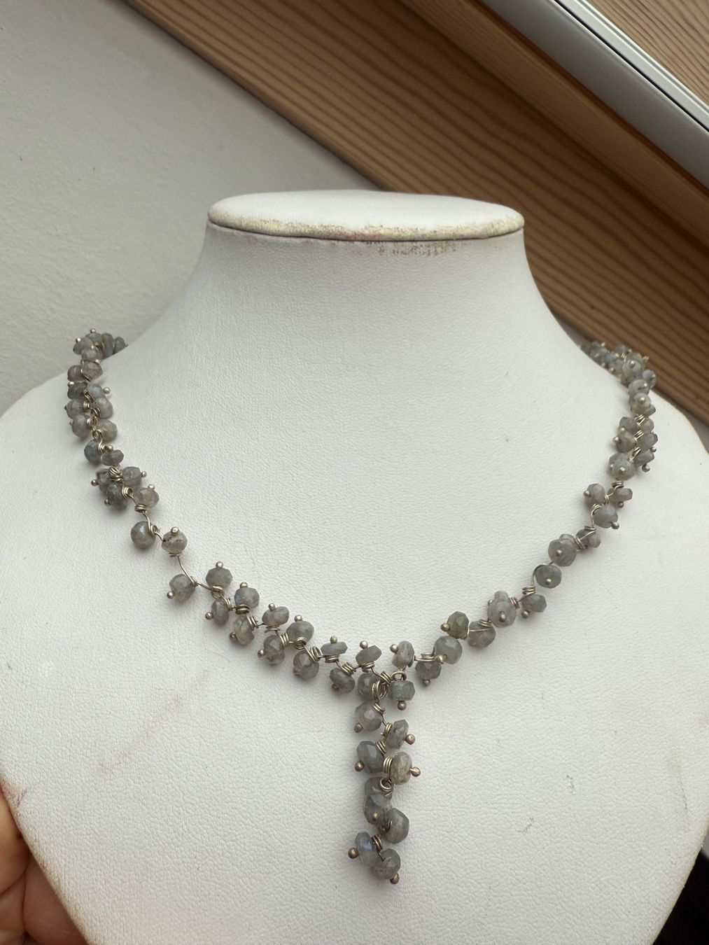 Catenine: Labradorit Kette NEU – Nuovo e nell'imballaggio originale da Basel venduto da Chili007
