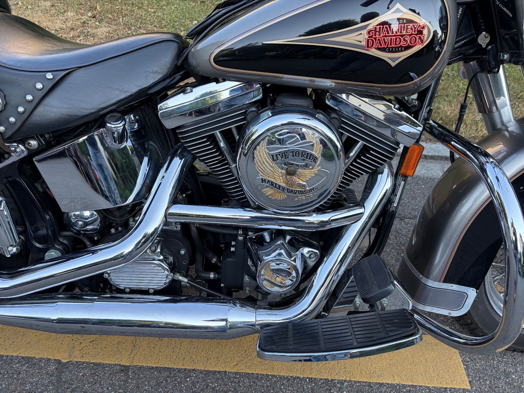 Harley-Davidson Chopper: Harley Davidson Heritage Nostalgia Limited Evolution – Usato da Rütihof venduto da elcheffe81 1