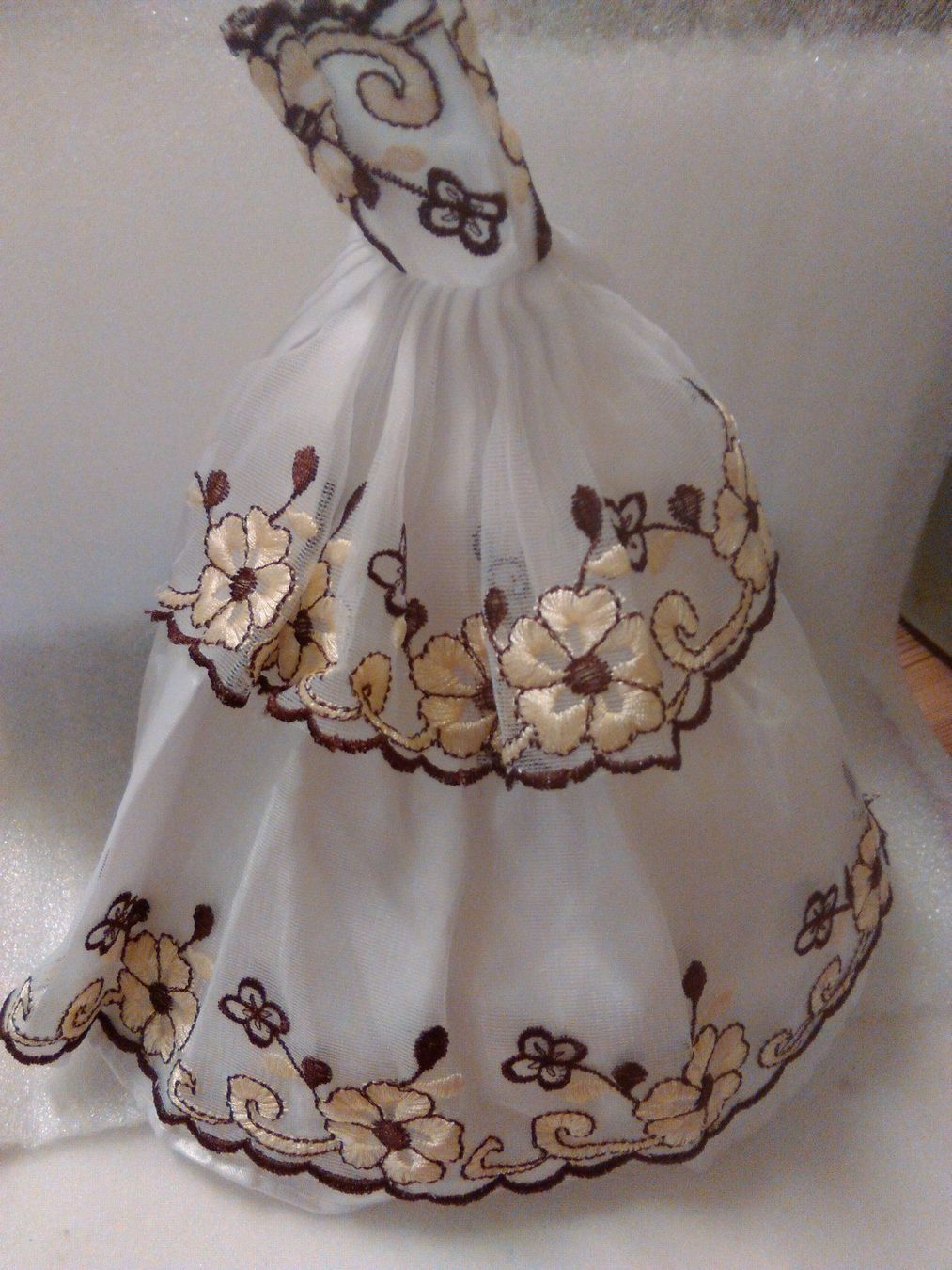 Kleider & Röcke: BARBIE ABEND KLEID;BEIGE FARBE – Neu (gemäss Beschreibung) aus Basel von bijoutrie_4 7