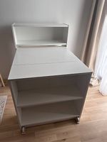 IKEA BILLY Schreibtisch/Klapptisch mit Rollen  Weiss