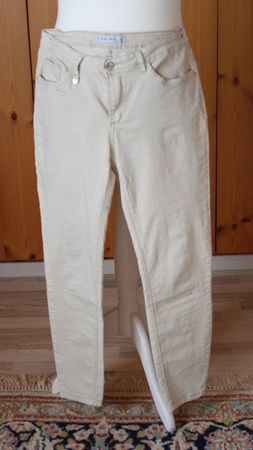 Hose AMISU vanillefarben Gr. 42